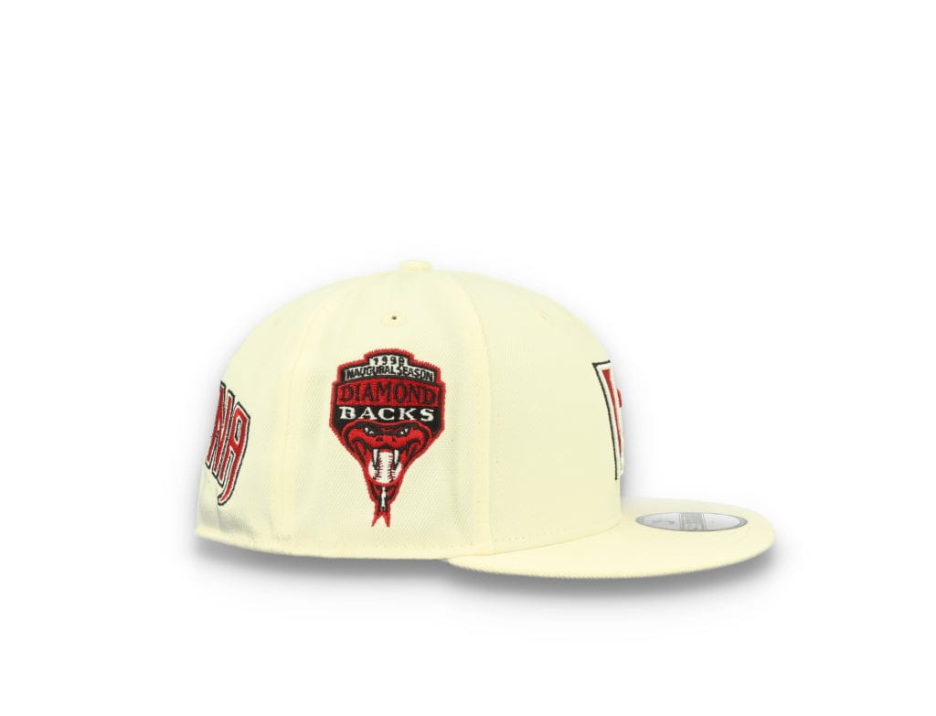 59FIFTY Upside Down All Over Print Arizona Diamondbacks Chrome White