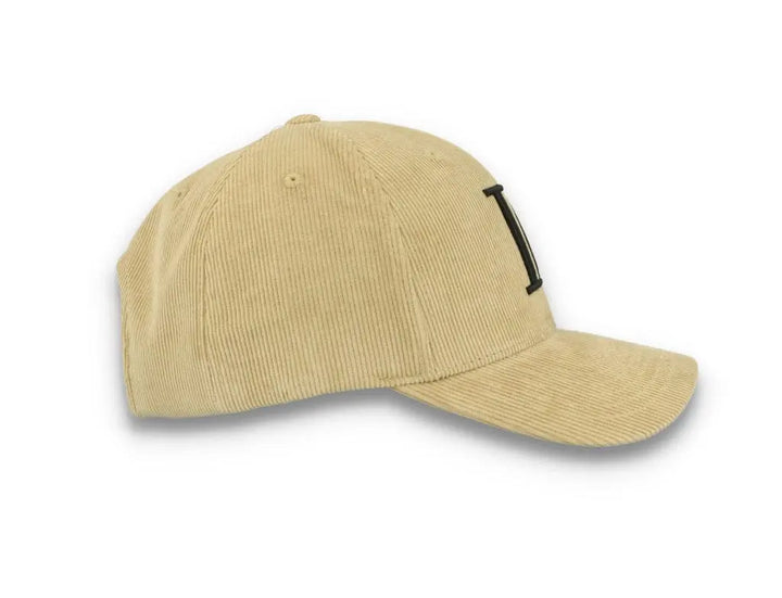 Encore Corduroy Baseball Cap Dark Sand/Black - LOKK