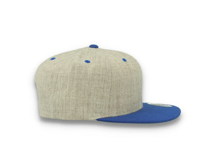 Yupoong Classic Snapback 6089MT Heather Grey/Royal - LOKK
