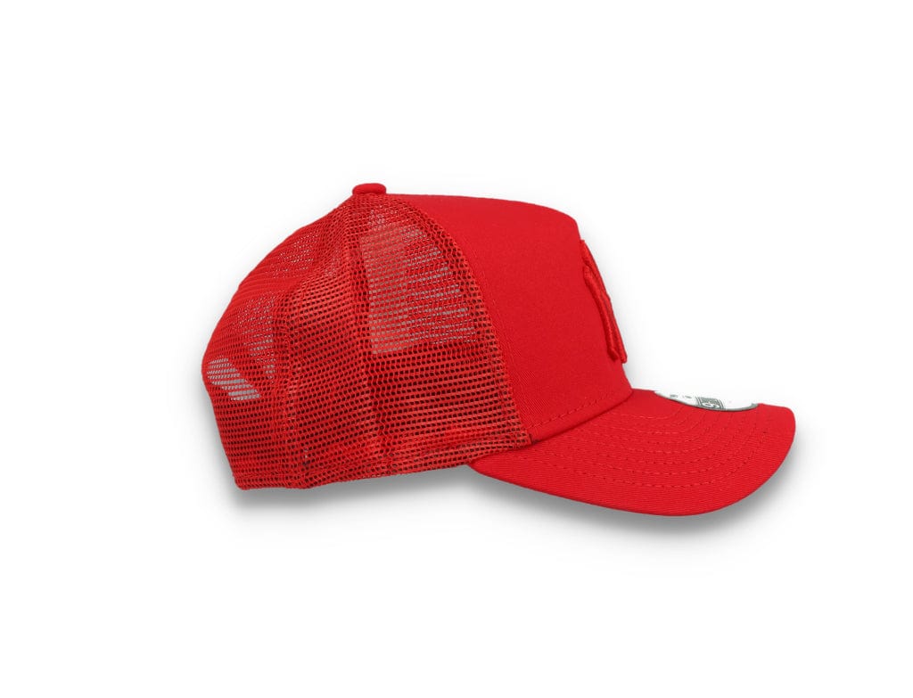 Kids Tonal Mesh Trucker New York Yankees  Scarlet/Scarlet - LOKK