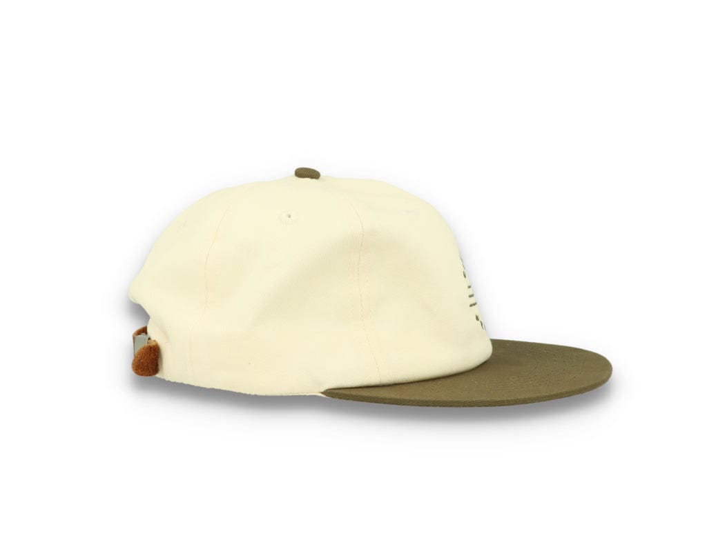 121 Mid Pro Hat Off White/Olive - LOKK