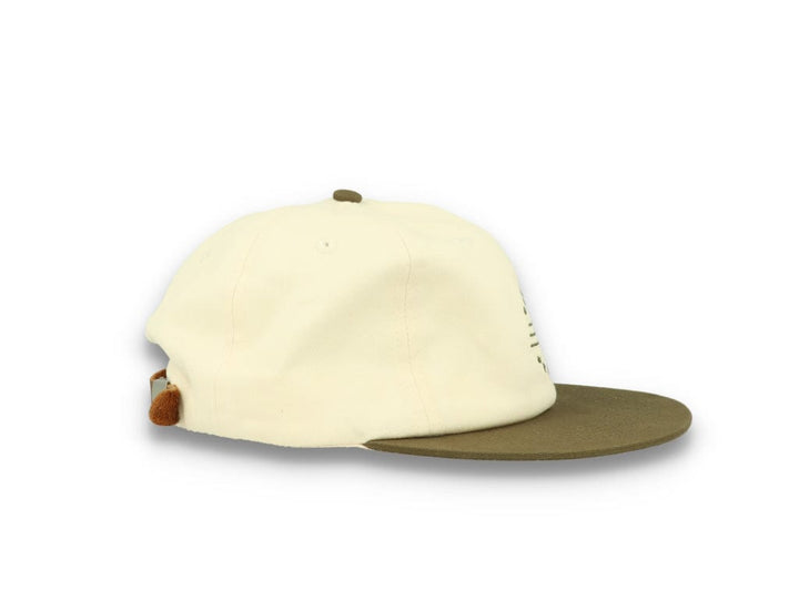 121 Mid Pro Hat Off White/Olive - LOKK