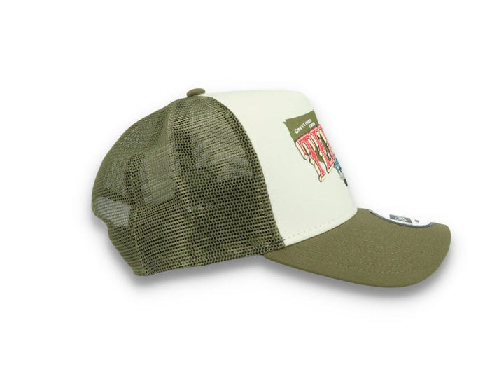 Trucker Cap Us State Wordmark Trucker New  New Olive - LOKK