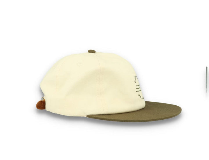 121 Mid Pro Hat Off White/Olive - LOKK