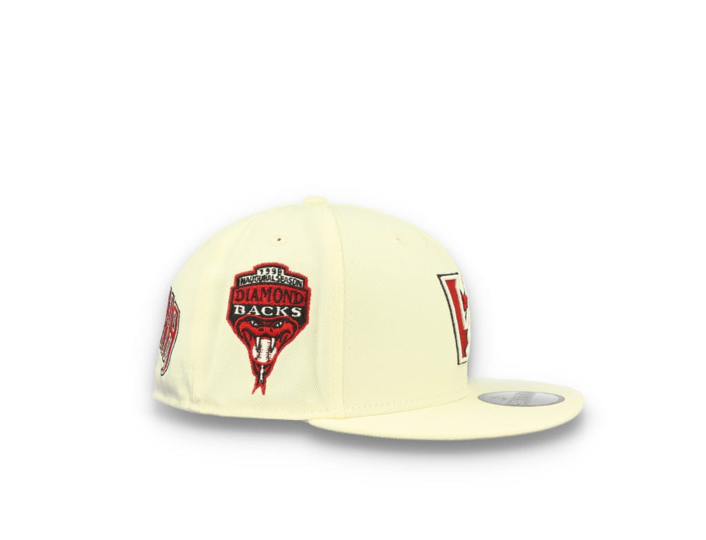 59FIFTY Upside Down All Over Print Arizona Diamondbacks Chrome White