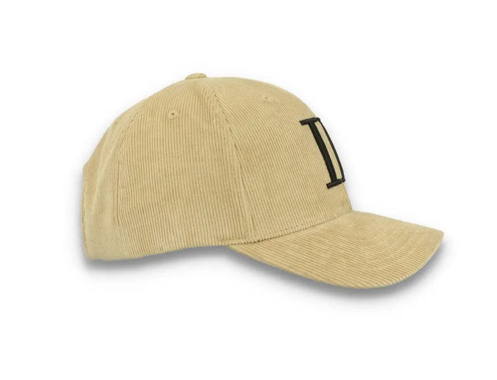 Encore Corduroy Baseball Cap Dark Sand/Black - LOKK
