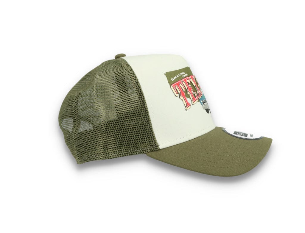 Trucker Cap Us State Wordmark Trucker New  New Olive - LOKK