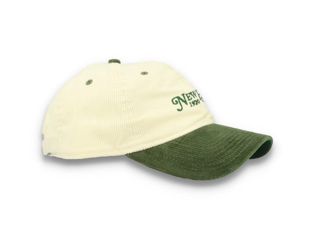 9TWENTY Ne Contrast Cord New Era White/Green - LOKK