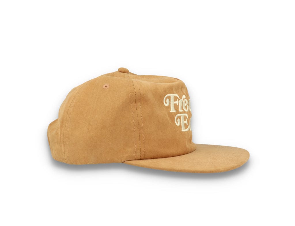 Free & Easy Peach Fuzz Snapback Cap Tan - LOKK