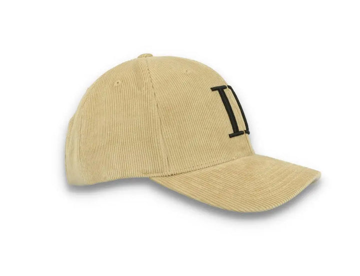 Encore Corduroy Baseball Cap Dark Sand/Black - LOKK