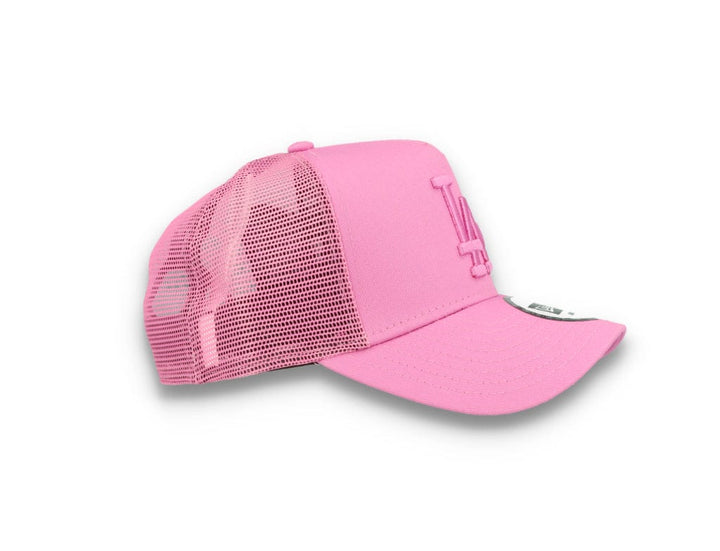 Kids Tonal Mesh Trucker Los Angeles Dodgers Pink - LOKK