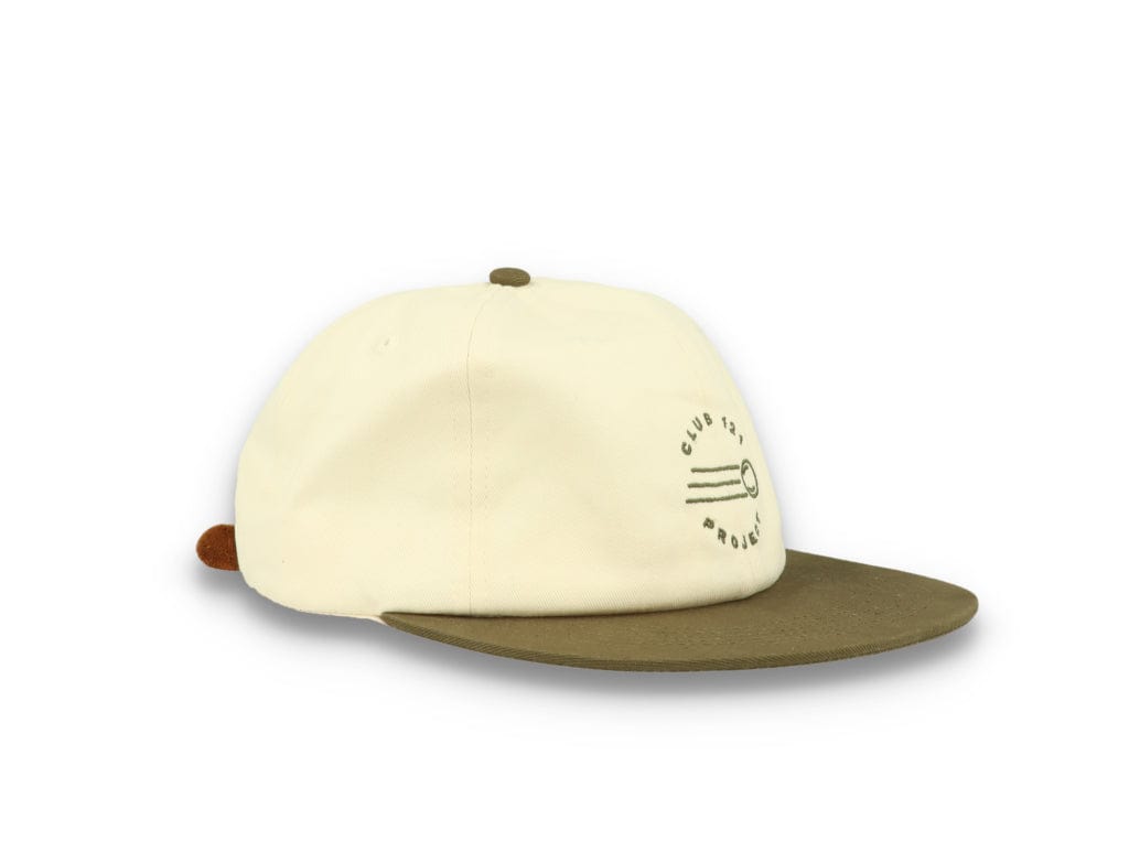 121 Mid Pro Hat Off White/Olive - LOKK