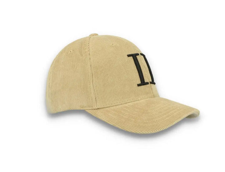 Encore Corduroy Baseball Cap Dark Sand/Black - LOKK