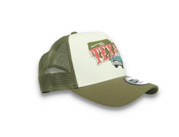 Trucker Cap Us State Wordmark Trucker New  New Olive - LOKK