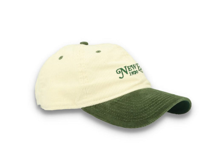 9TWENTY Ne Contrast Cord New Era White/Green - LOKK