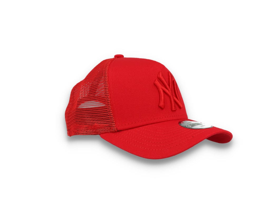 Kids Tonal Mesh Trucker New York Yankees  Scarlet/Scarlet - LOKK