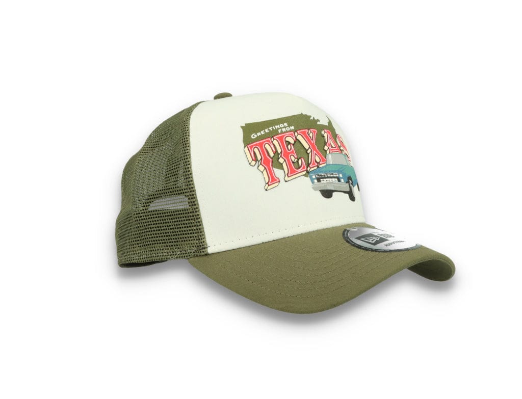 Trucker Cap Us State Wordmark Trucker New  New Olive - LOKK