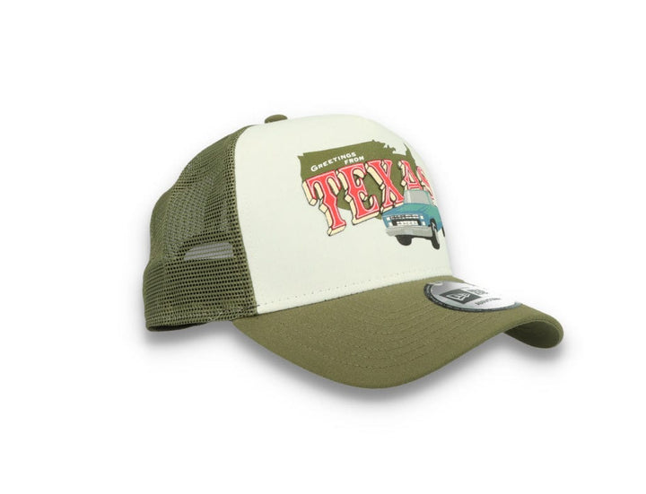 Trucker Cap Us State Wordmark Trucker New  New Olive - LOKK