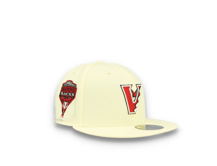 59FIFTY Upside Down All Over Print Arizona Diamondbacks Chrome White