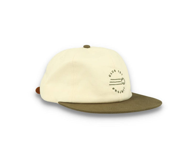 121 Mid Pro Hat Off White/Olive - LOKK