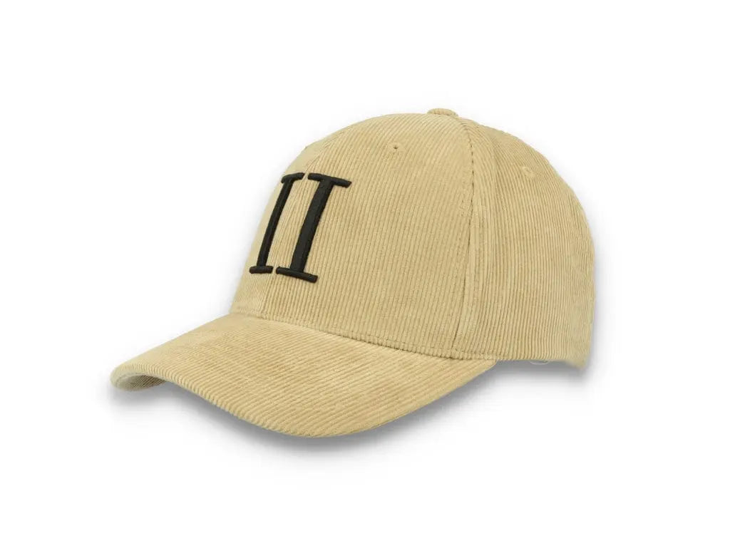 Encore Corduroy Baseball Cap Dark Sand/Black - LOKK