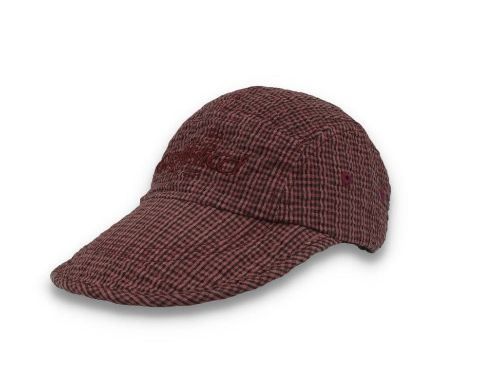 O.G. Seersucker Canyon Cap Dusty Maroon Garment Dyed - LOKK