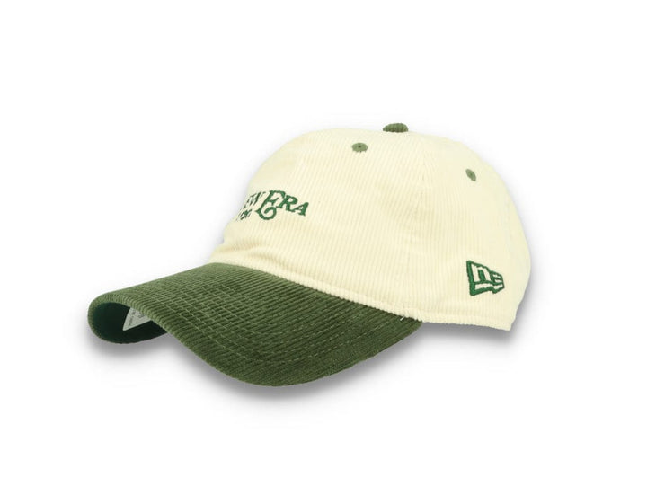 9TWENTY Ne Contrast Cord New Era White/Green - LOKK