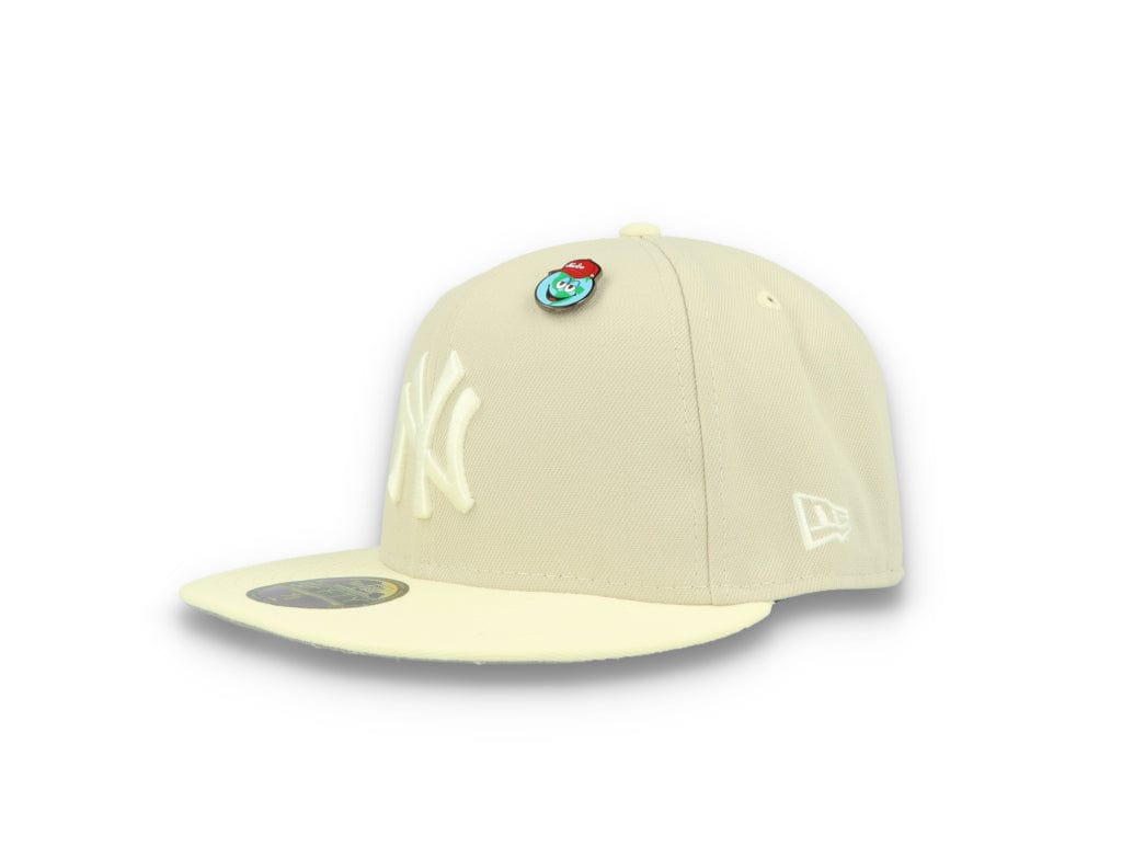 59FIFTY MLB WS Pin New York Yankees Beige - LOKK