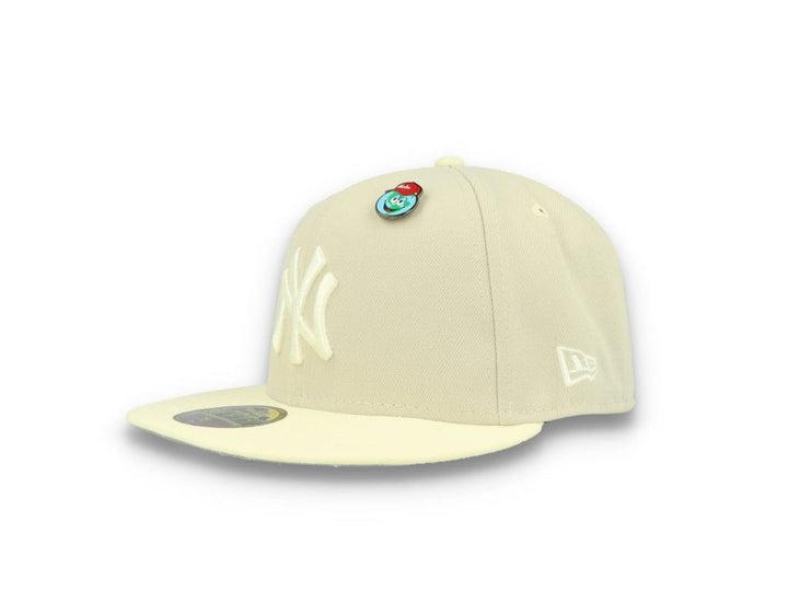 59FIFTY MLB WS Pin New York Yankees Beige - LOKK