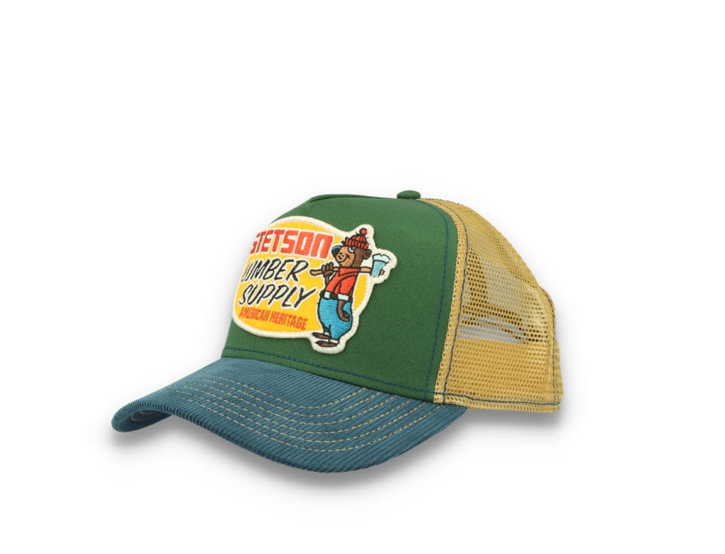 Trucker Cap Lumber Supply Denim/Green