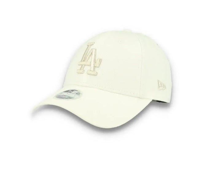 9FORTY Womens Metallic Logo LA Dodgers White - LOKK