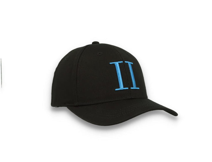 Encore Organic Baseball Cap Black/Washed Denim Blue - LOKK