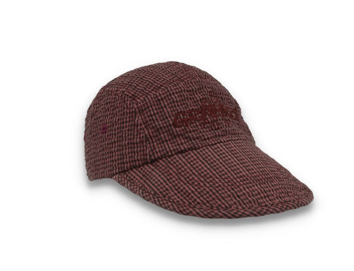 O.G. Seersucker Canyon Cap Dusty Maroon Garment Dyed - LOKK