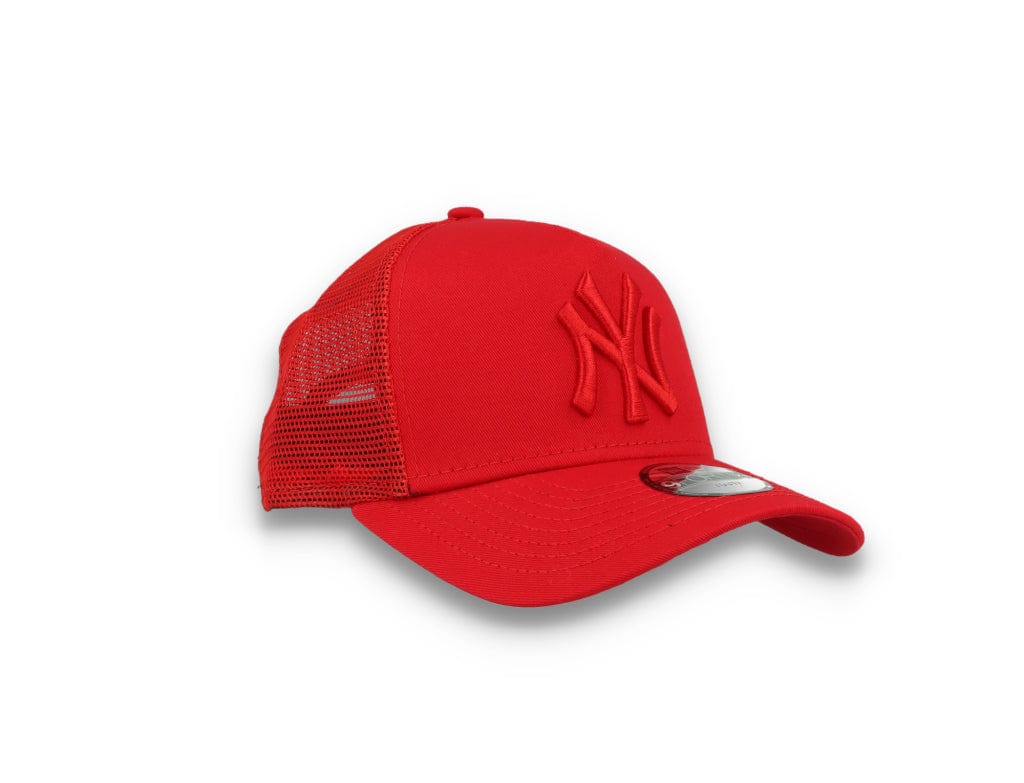 Kids Tonal Mesh Trucker New York Yankees  Scarlet/Scarlet - LOKK