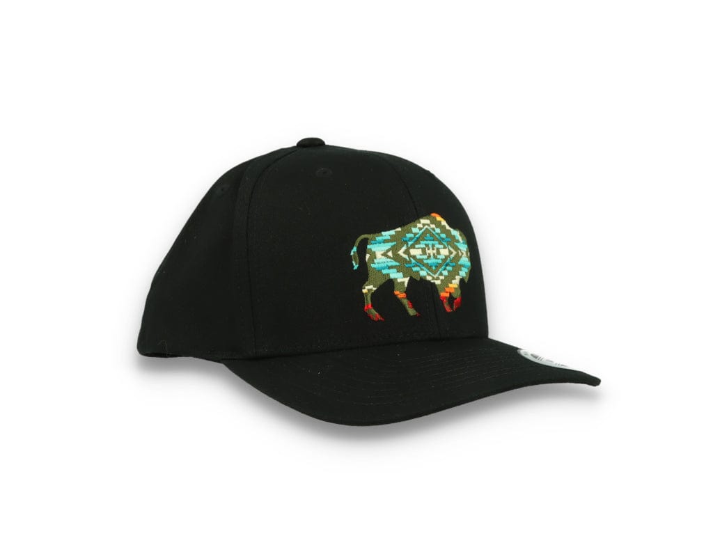 Pendleton Buffalo Embroidered Cap Black - LOKK
