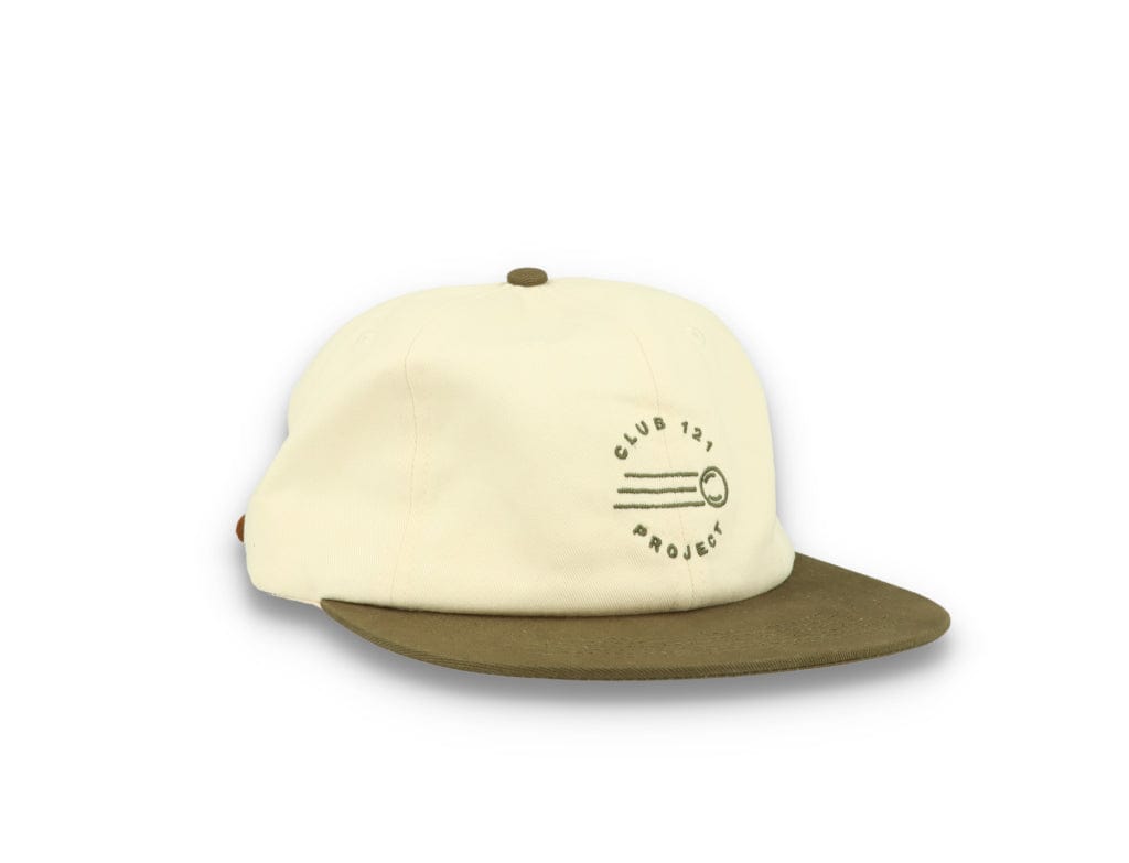 121 Mid Pro Hat Off White/Olive - LOKK