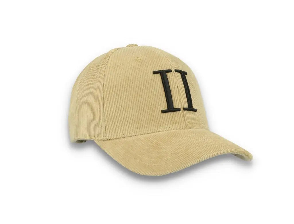 Encore Corduroy Baseball Cap Dark Sand/Black - LOKK
