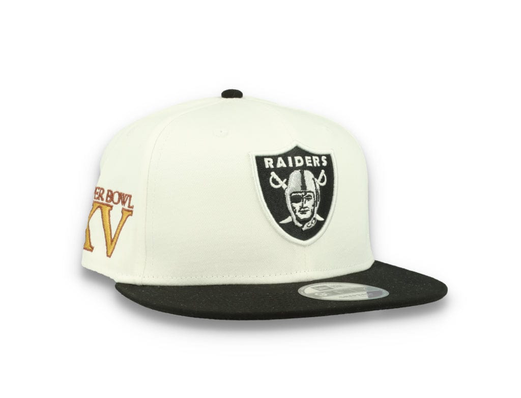 9FIFTY White Crown Patches Las Vegas Raiders Optic White - LOKK