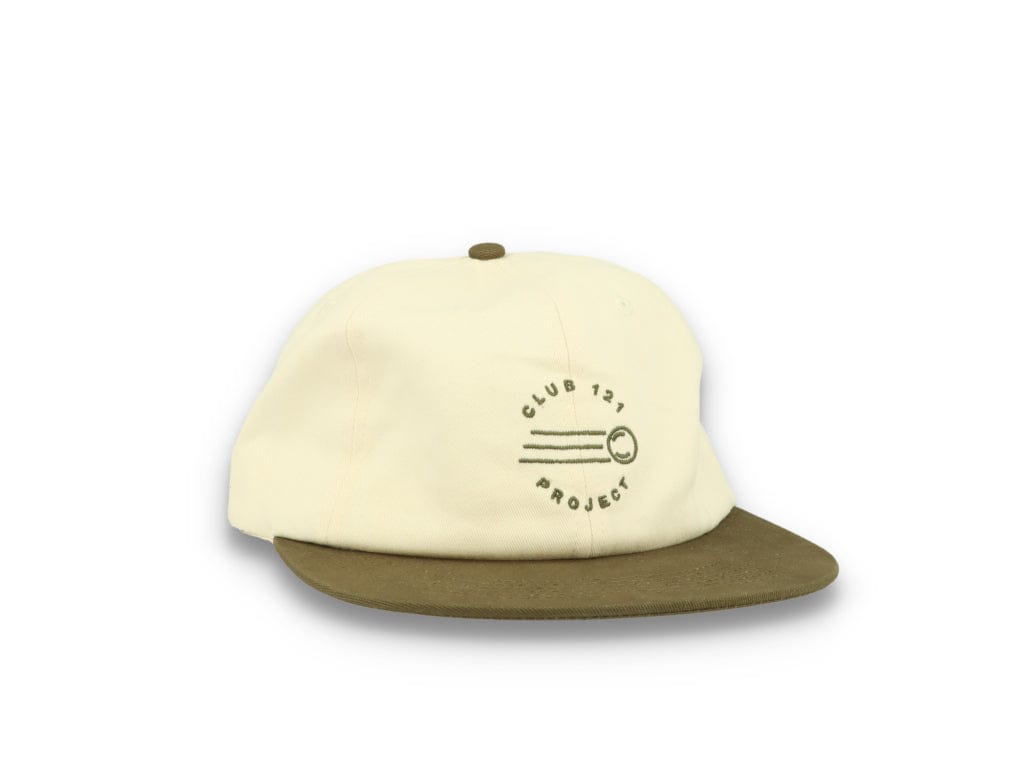 121 Mid Pro Hat Off White/Olive - LOKK