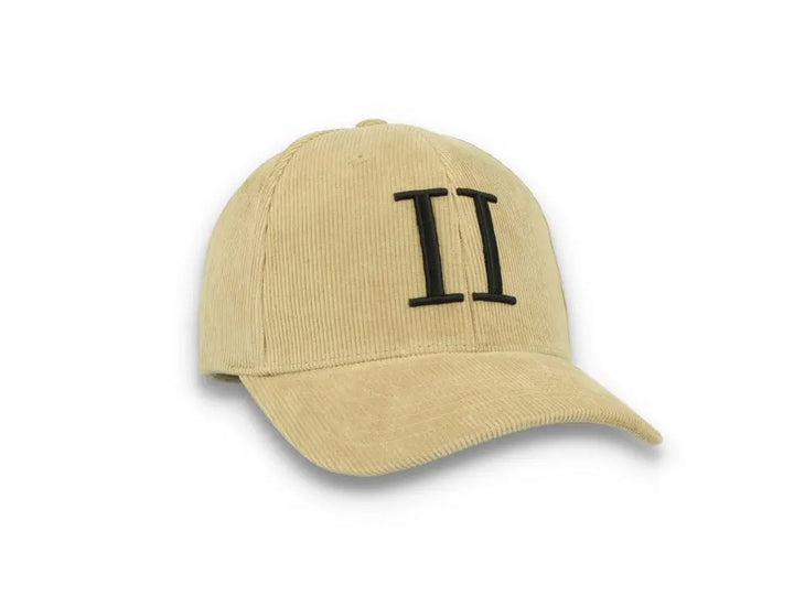 Encore Corduroy Baseball Cap Dark Sand/Black - LOKK