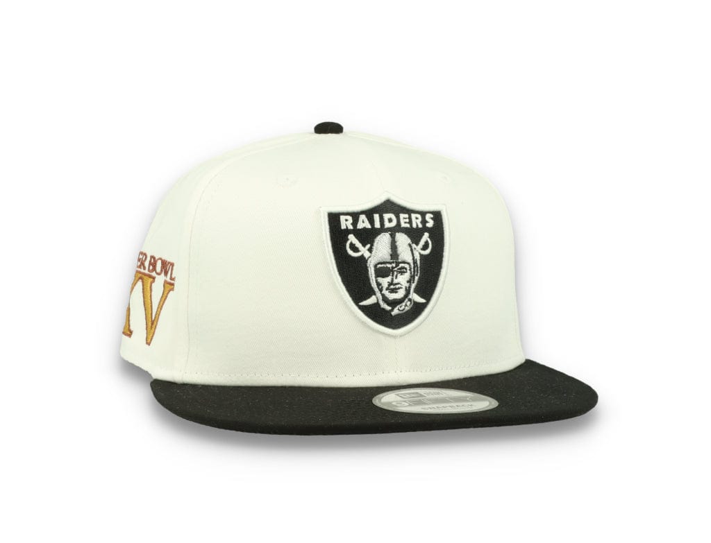 9FIFTY White Crown Patches Las Vegas Raiders Optic White - LOKK