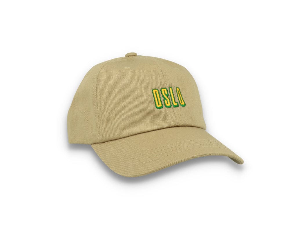 OSLO Dad Cap Khaki/Green/Yellow - LOKK