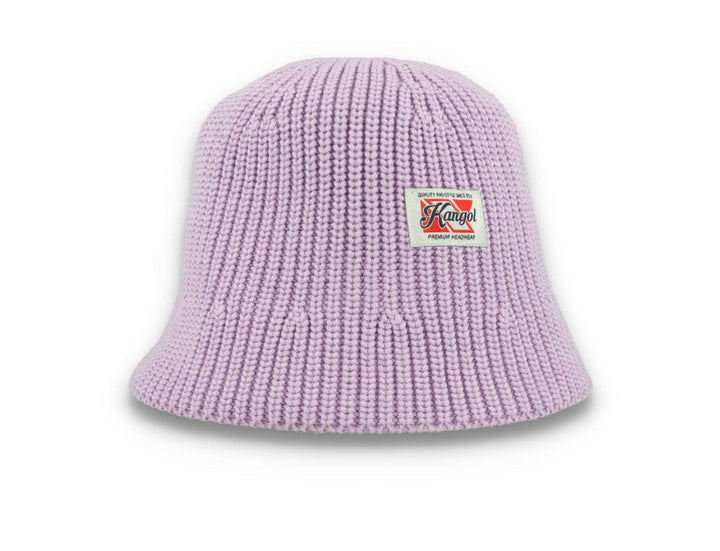 Washed Knit Bucket Digital Lavender - LOKK