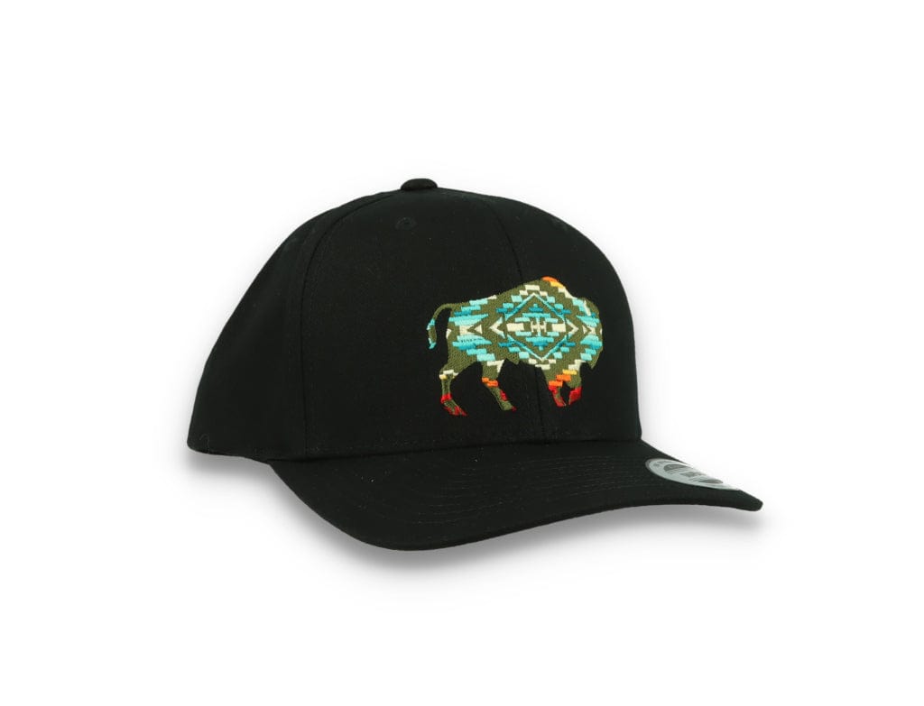 Pendleton Buffalo Embroidered Cap Black - LOKK