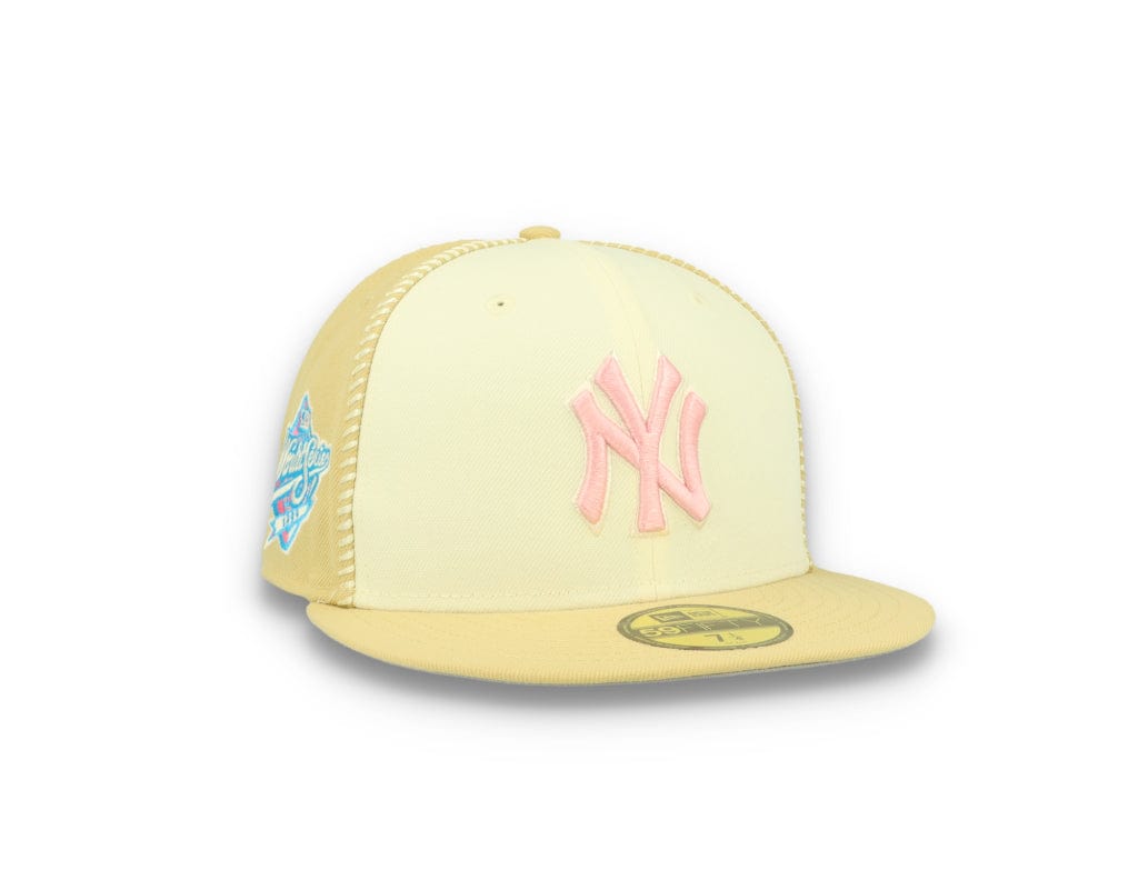 59FIFTY NY Yankees Seam Stitch Chalk White - LOKK