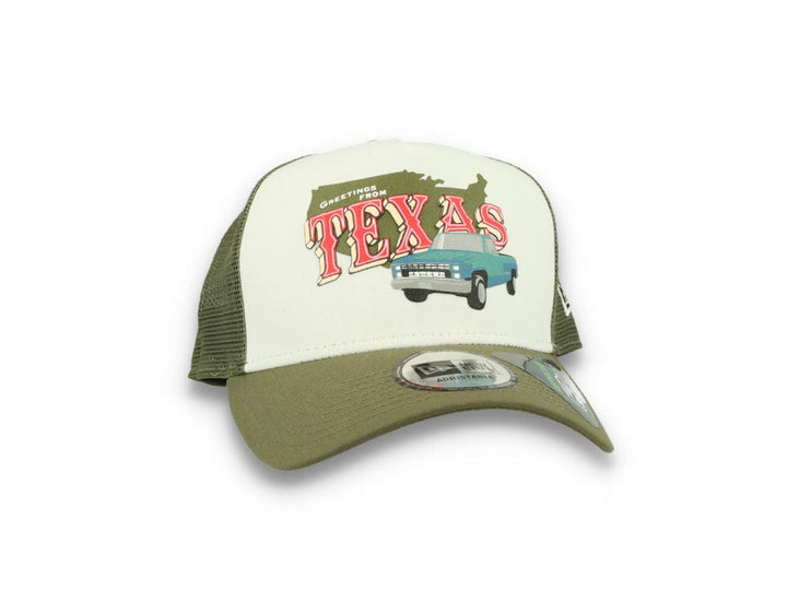 Trucker Cap Us State Wordmark Trucker New  New Olive - LOKK