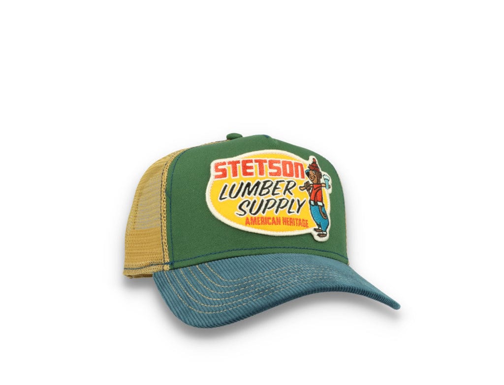 Trucker Cap Lumber Supply Denim/Green