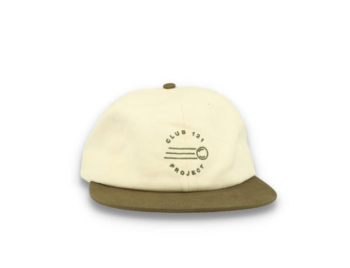 121 Mid Pro Hat Off White/Olive - LOKK