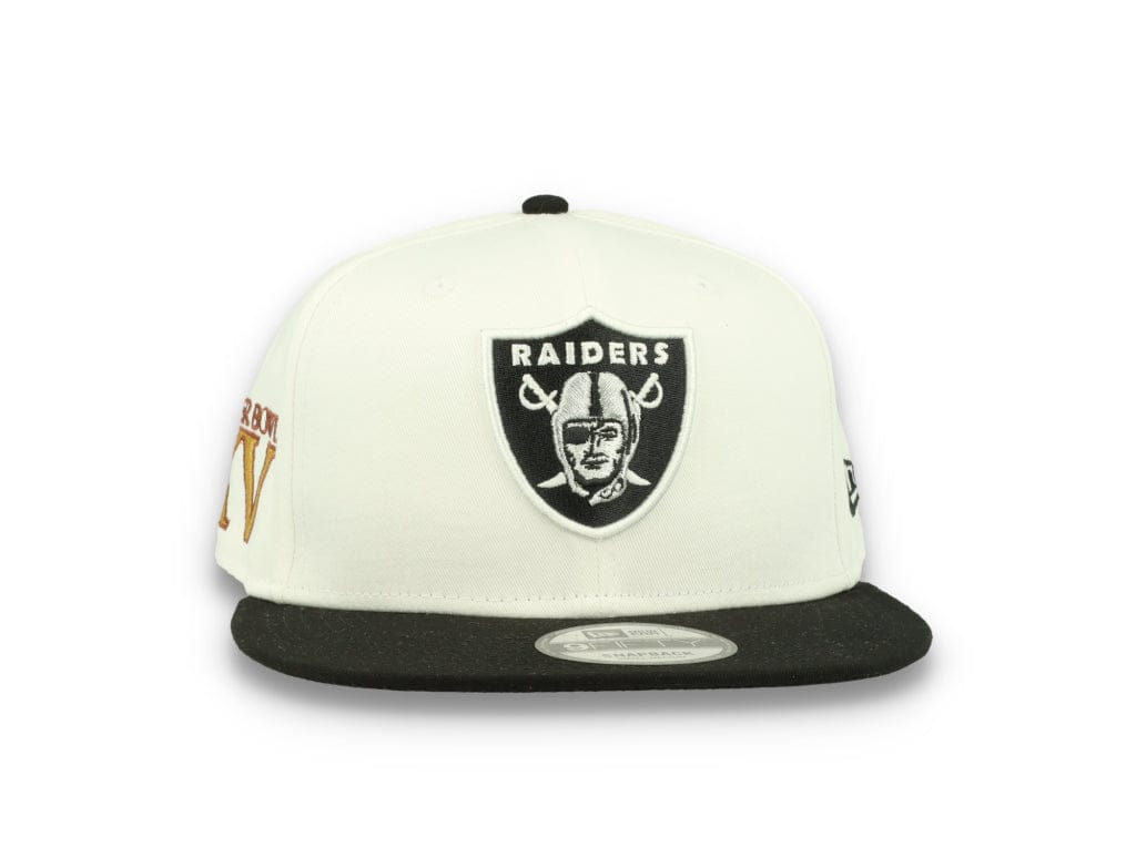 9FIFTY White Crown Patches Las Vegas Raiders Optic White - LOKK