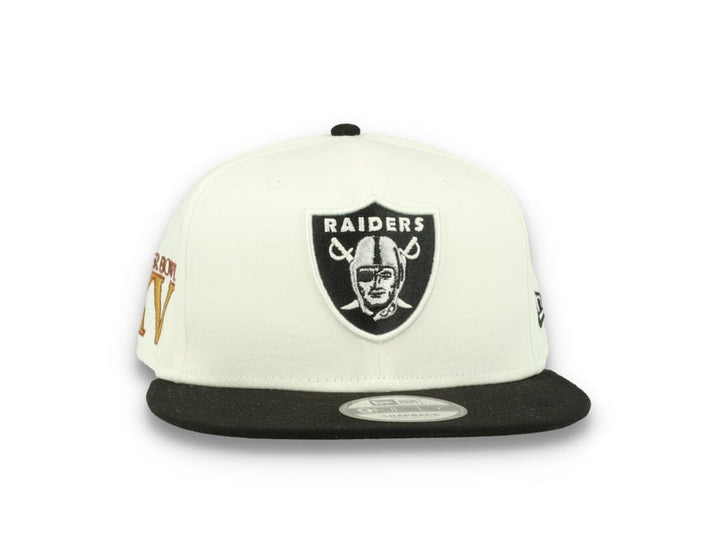 9FIFTY White Crown Patches Las Vegas Raiders Optic White - LOKK